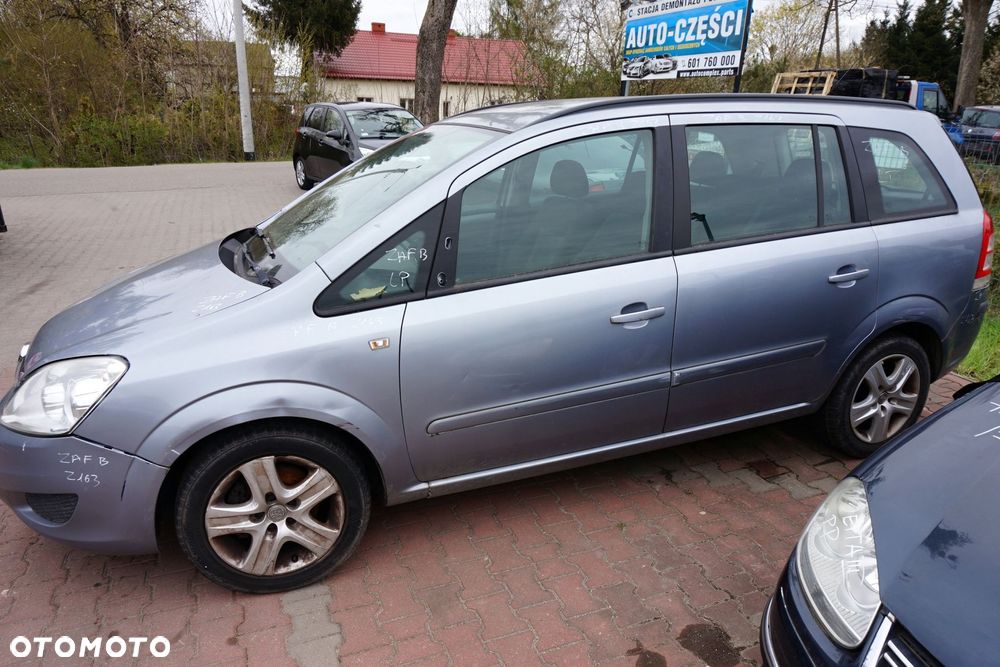 OPEL ZAFIRA B LIFT 2009 Z163 1.6 16V Z16EX1 105KM F17 419 SREBRNY na części - 2