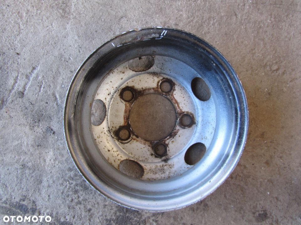 mitsubishi canter fuco felga stalowe 16" prostowana - 3