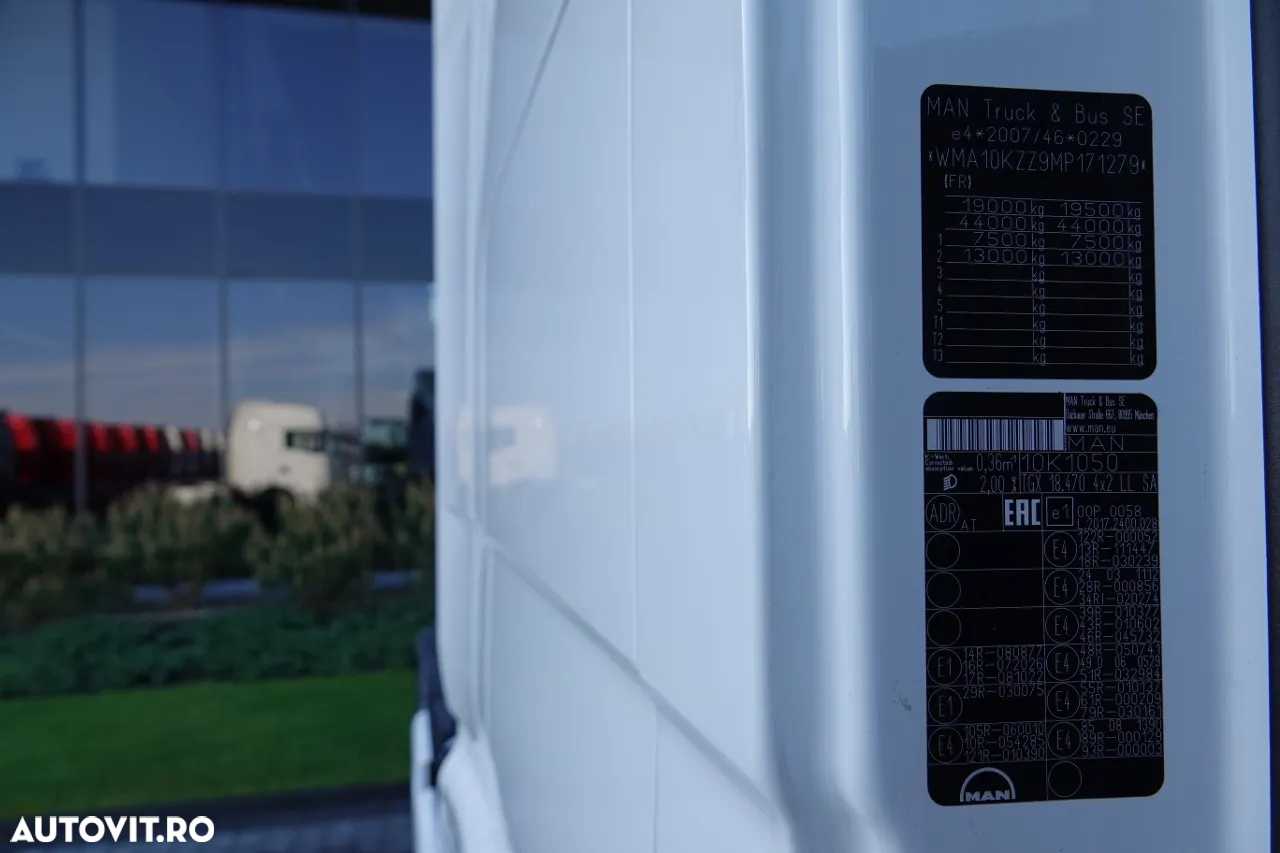 MAN TGX 18.470 / RETARDER / TOATE PE PERNE / MODEL NOU / GM / ANVELOPE 100% / DUPA CONTRACTUL DE SERVICE - 37