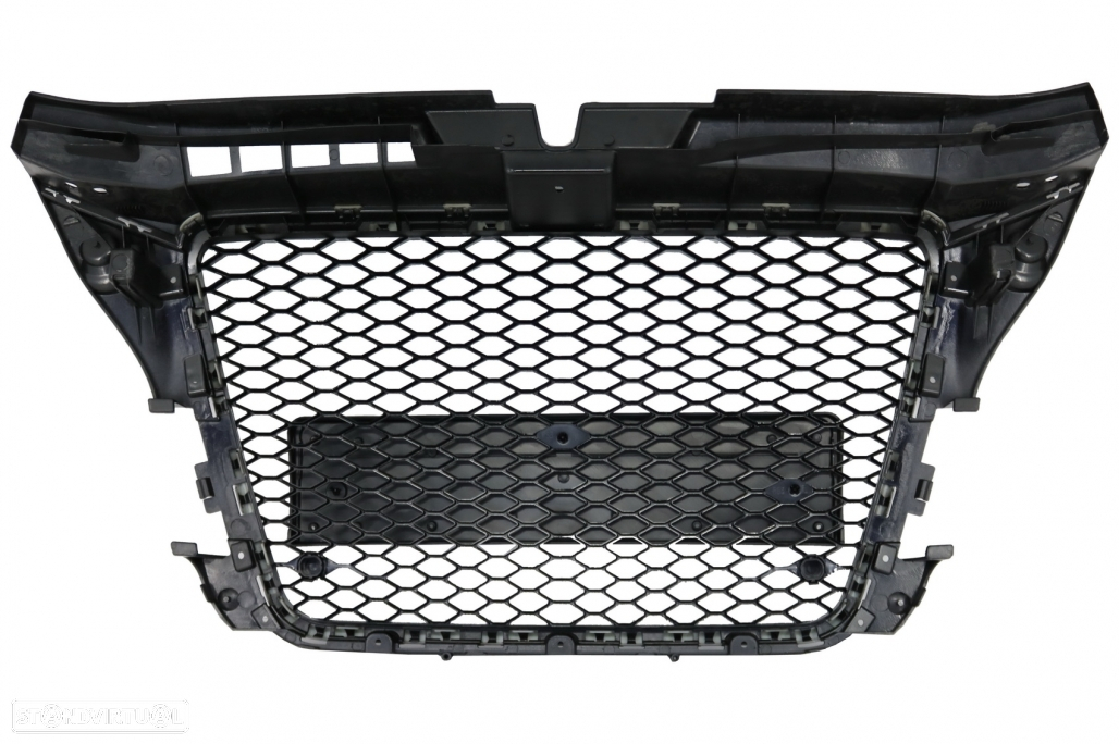 Grelha Audi A3 8P1 8P7 8PA (2007 a 2012) Look RS STD - 4