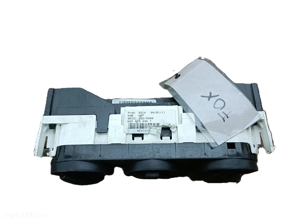 VOLKSWAGEN FOX 05-11 panel nawiewu 6Q0819045T * - 2