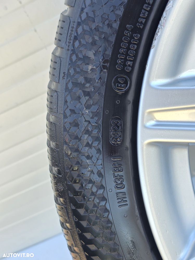 Roti/Jante  Audi R19,245/45 19,Anvelope iarna Continental DOT3323,SENZ - 4