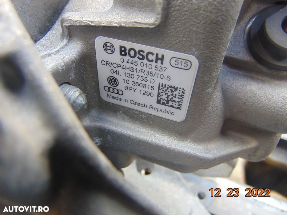 Kit injectie Audi 2.0 CNH A4 A5 A6 Q5 injectoare pompa inalte rampa in - 1