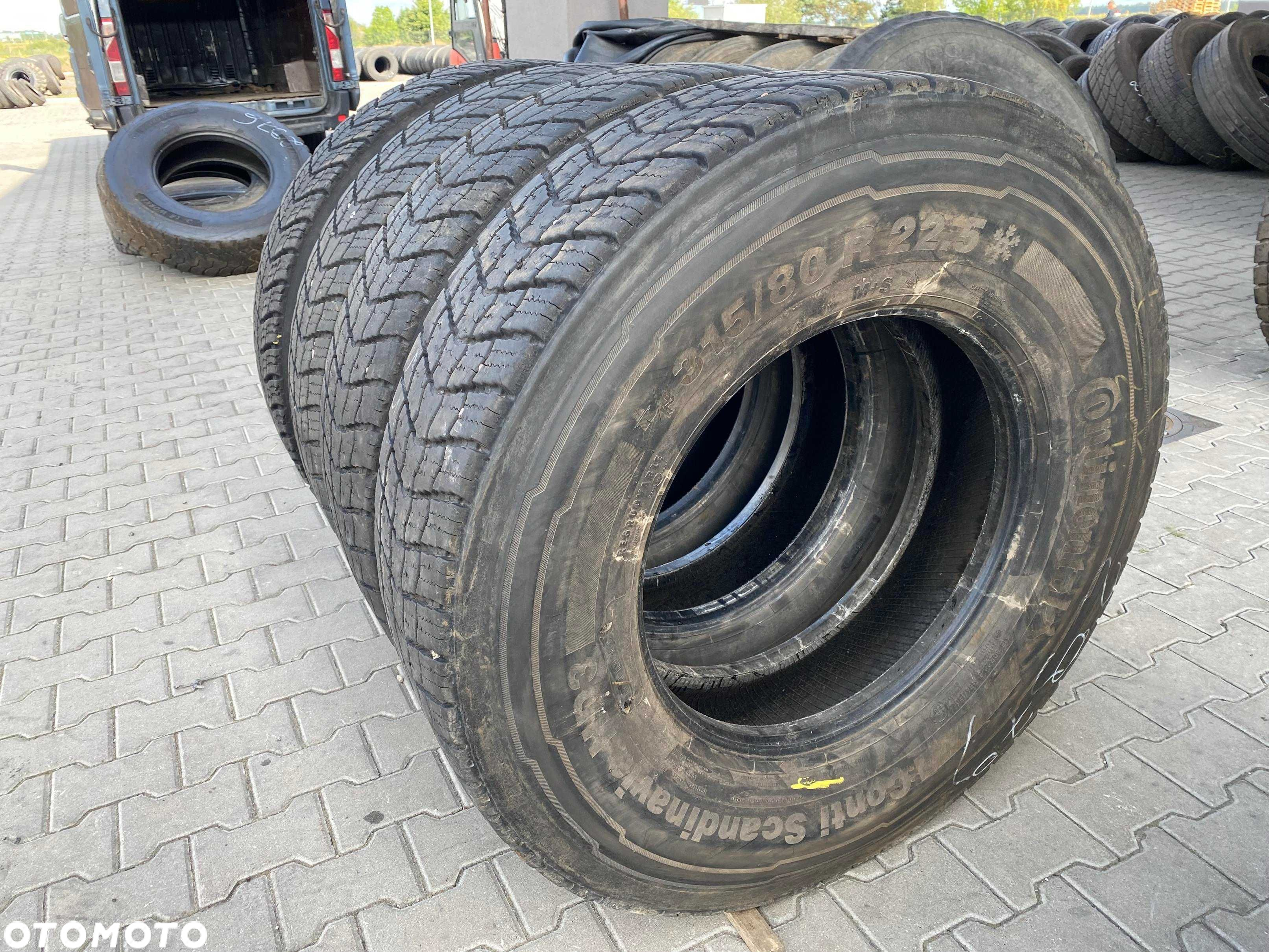 Opony 315/80R22.5 MARANGONI RDW MS9 TYP KOSTKA Napędowe 8-11mm - 5