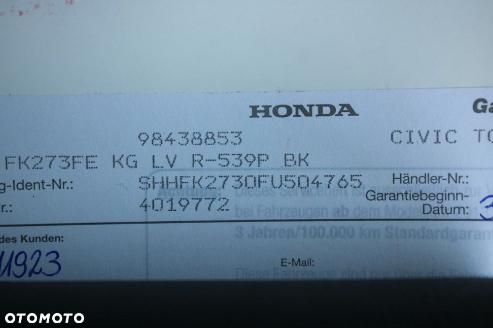 Honda Civic 1.8 Elegance (Honda Connect+) - 15