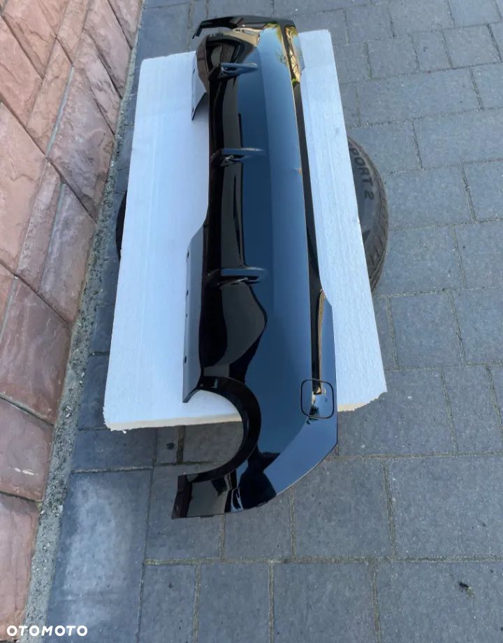 BMW 1 F40 M-PAKIET 19- DYFUZOR / SPOJLER ZDERZAKA  tył nakładka listwa tylnia - 2