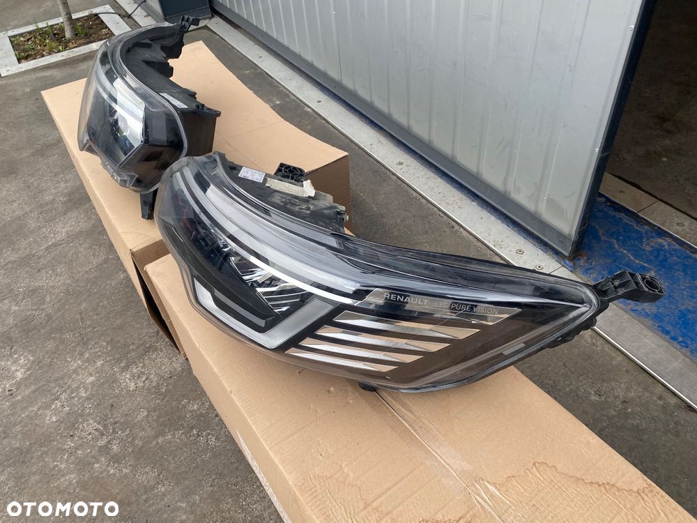 RENAULT TRAFIC III 3 lift 4 IV 22r-> IGŁY! IDEALNE!  Z DEMONTAŻU KOMPLETNE LAMPY PRZEDNIE REFLEKTORY PRZÓD FULL LED LEDOWE LAMPA REFLEKTOR LEWY PRAWY LEWA PRAWA komplet lamp 260601790R   260102899R - 6