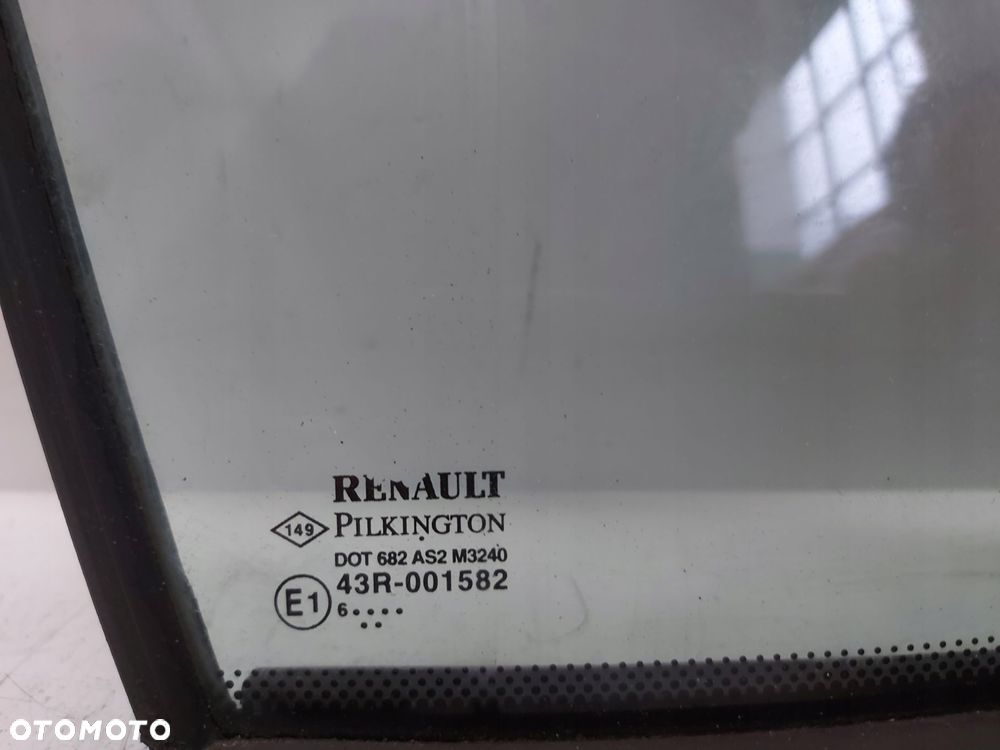 RENAULT MODUS 04-07 SZYBA PRAWY PRZÓD PRZEDNIA 06r TRÓJKĄT - 3