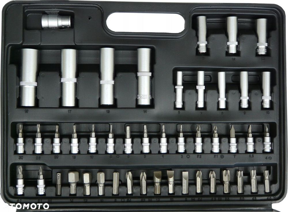ZESTAW KLUCZY NASADOWYCH KLUCZE NASADOWE 108 YATO TORX KOMPLET 40 SZTUK - 3