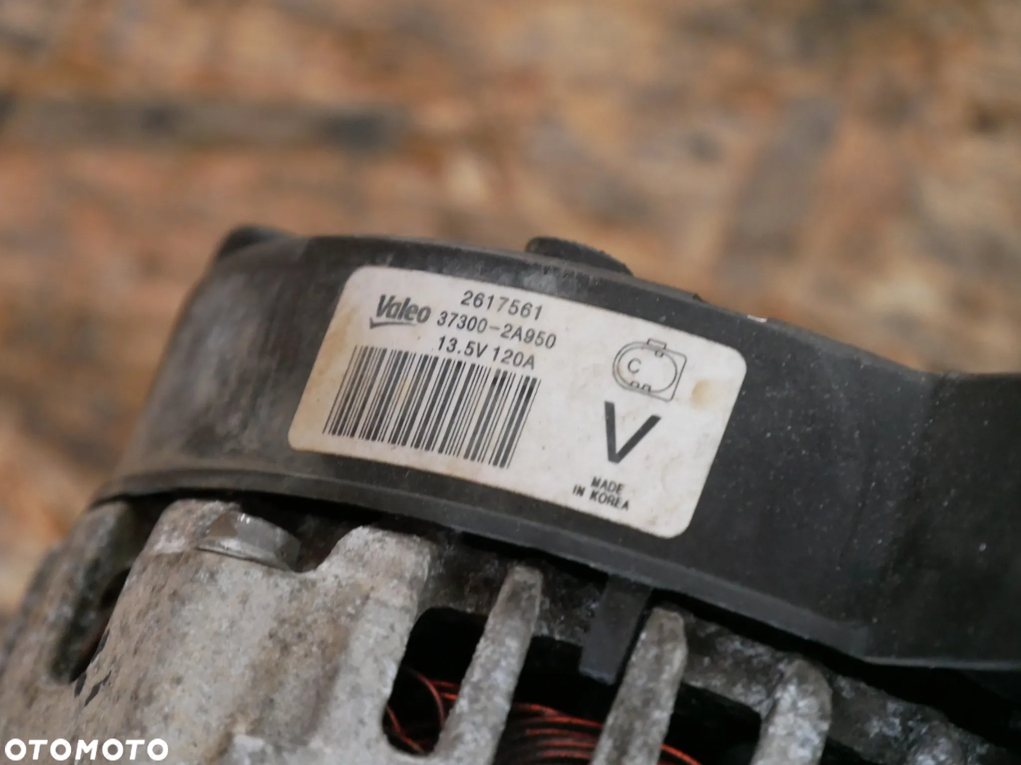 ALTERNATOR HYUNDAI I20 1.4 CRDI 15' 37300-2A950 2617561 - 3