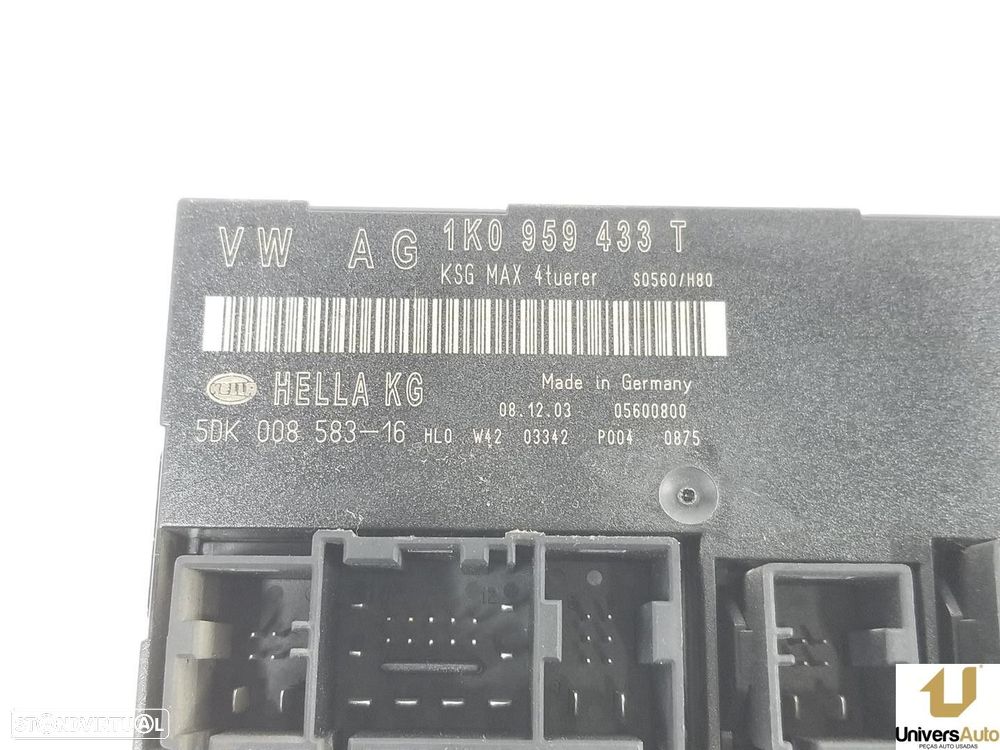 MODULO ELECTRONICO VOLKSWAGEN CADDY III BREAK FAMILIAR 2004 -1K0959433T - 2