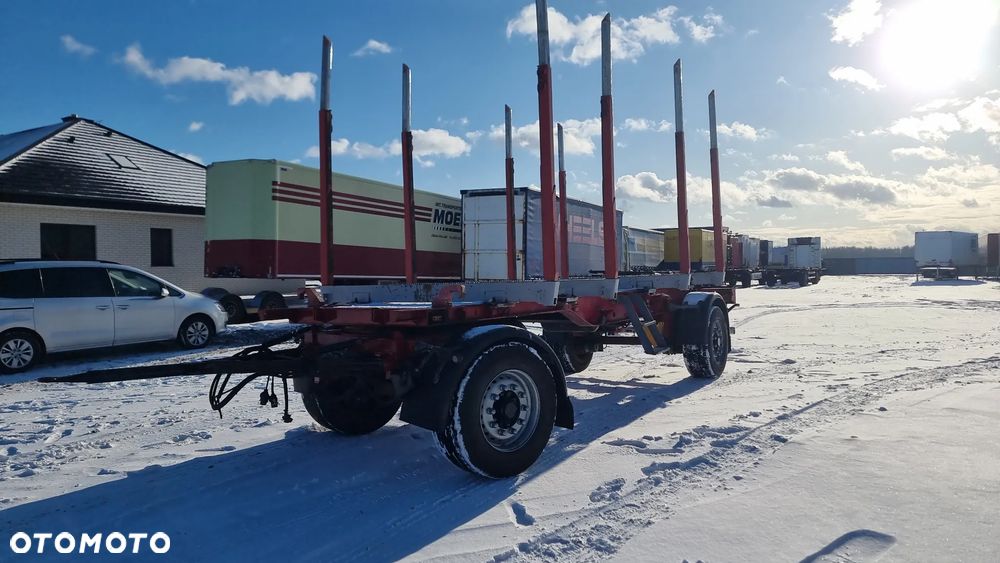 Inny 36.000zł netto PRZYCZEPA 6.60M KŁONICOWA DO DREWNA GRUBA RAMA 2012ROK  ST.bdb MOŻLIWOŚĆ TRANSPORTU - 2