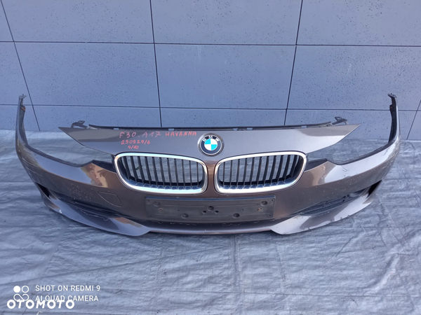 BMW F30 F31 ZDERZAK PRZÓD A17 HAVANNA