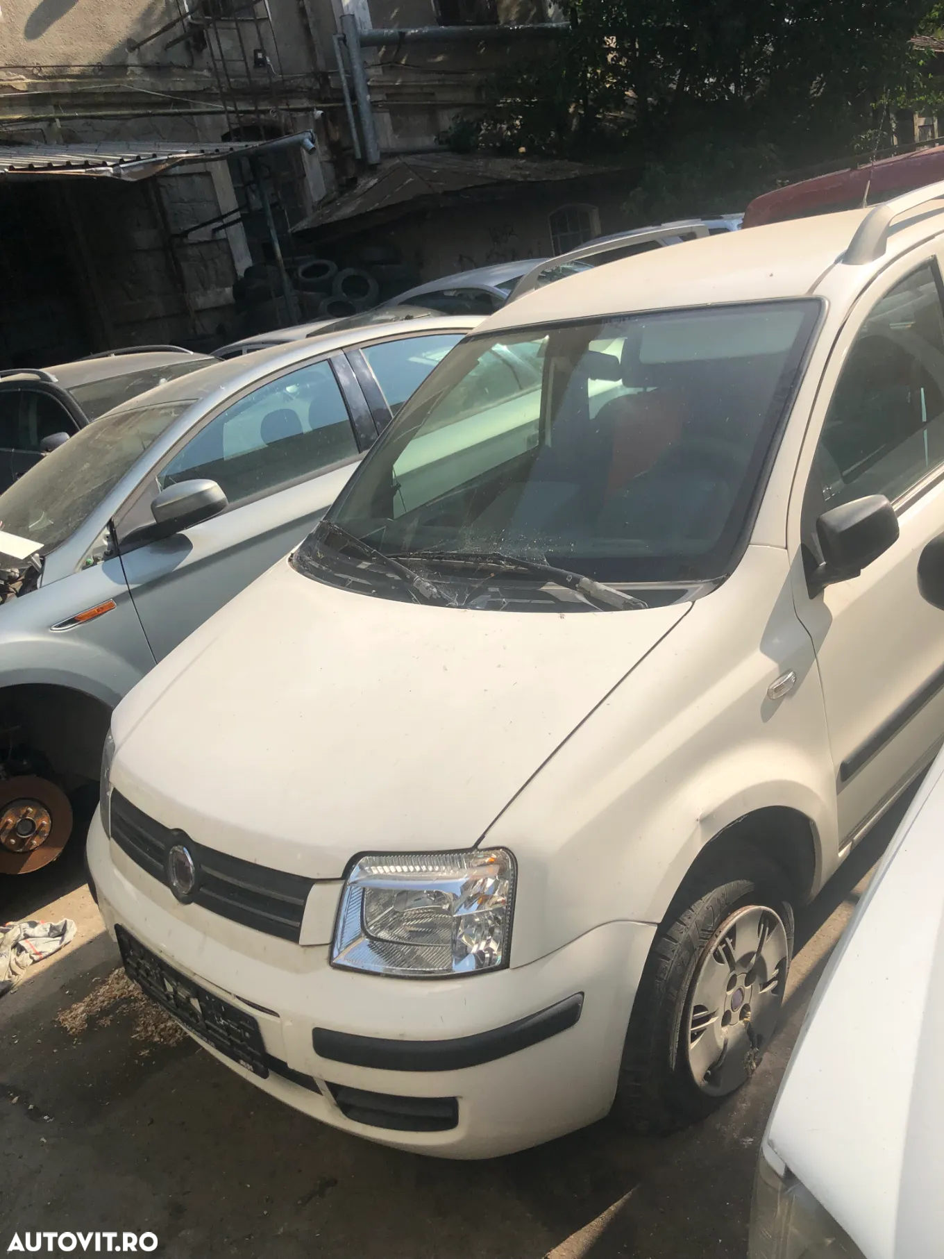 Dezmembrez Fiat Panda alb 2006 diesel - 2