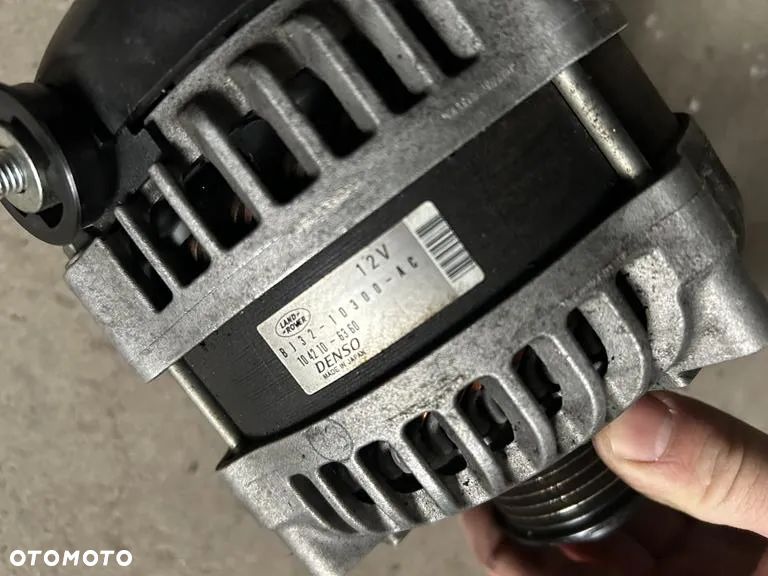 ALTERNATOR JAGUAR XF 2.2D BJ32-10300-AC 12V ORYGINAŁ EUROPA - 6