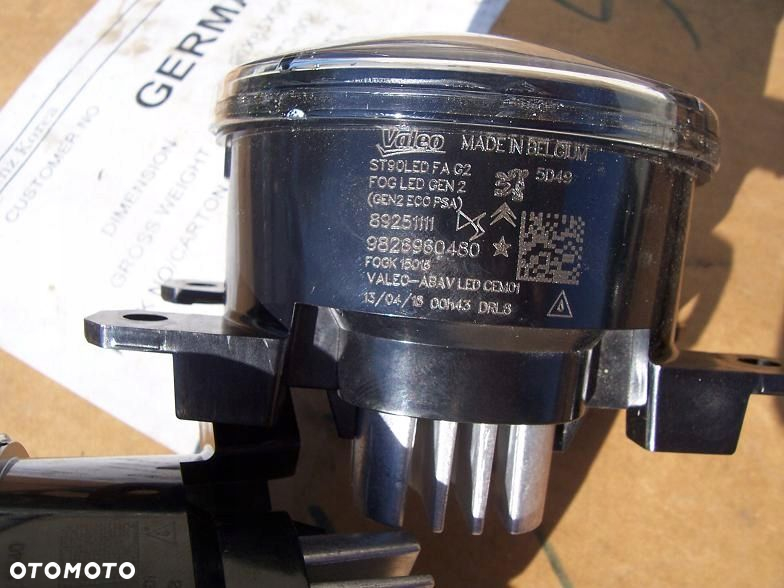 DS7 DS5 DS4 DS3 HALOGENY LED VALEO-PSA 9826960480 - 3
