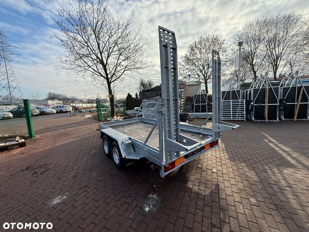 Niewiadów Przyczepa do przewozu sprzętu budowlanego Niewiadów K3535 355x183cm 3500kg 2 osie pod koparke koparka walec MOTOMUS - 12