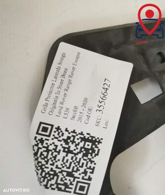 Grila Proiector Laterala Stanga Originala In Stare Buna Land Rover  Ra - 8