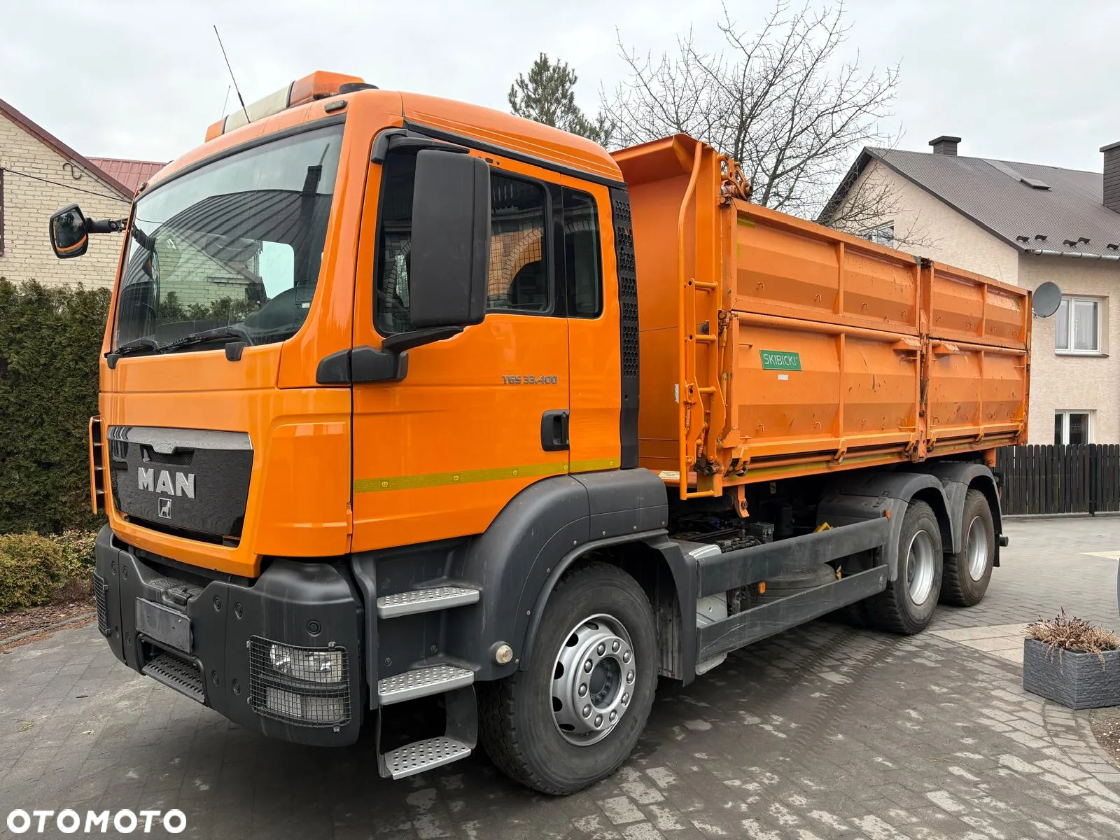 MAN TGS 33.400 / Przebieg jedynie 167.000km!!! / wywrotka / kiper / salon Polska / SKIBICKI / Wywrot 3-stronny / RESOR / 6x4 / MILLER / TGX - 8