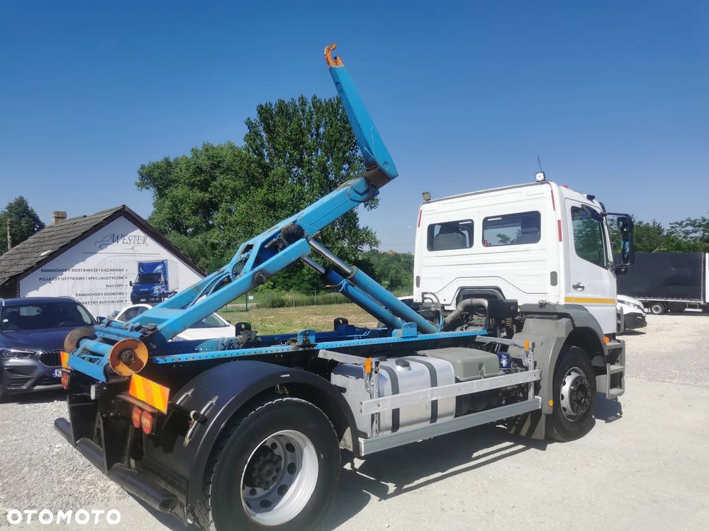 Mercedes-Benz Atego 18.230 Hakowiec do kontenerów płyta czołowa Blokada mostu Hydraulika - 7