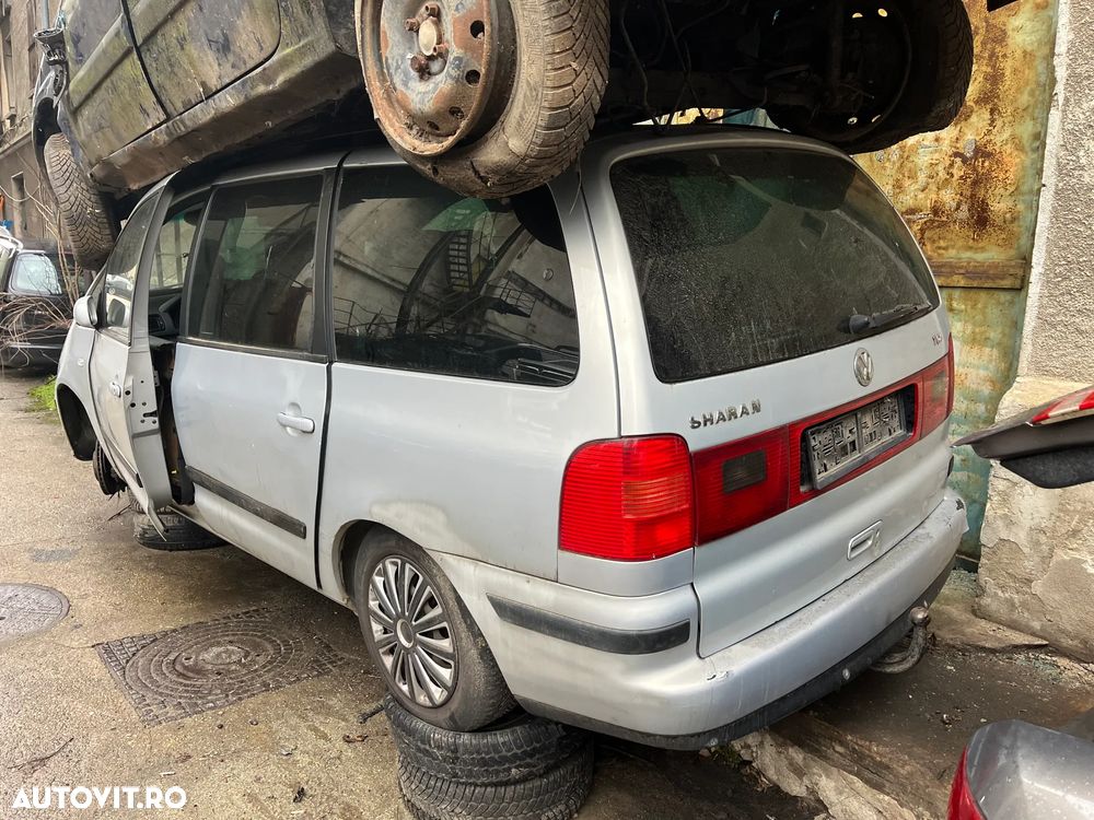 Dezmembrez VW Volkswagen Sharan 2003 gri argintiu TDI xenon - 8