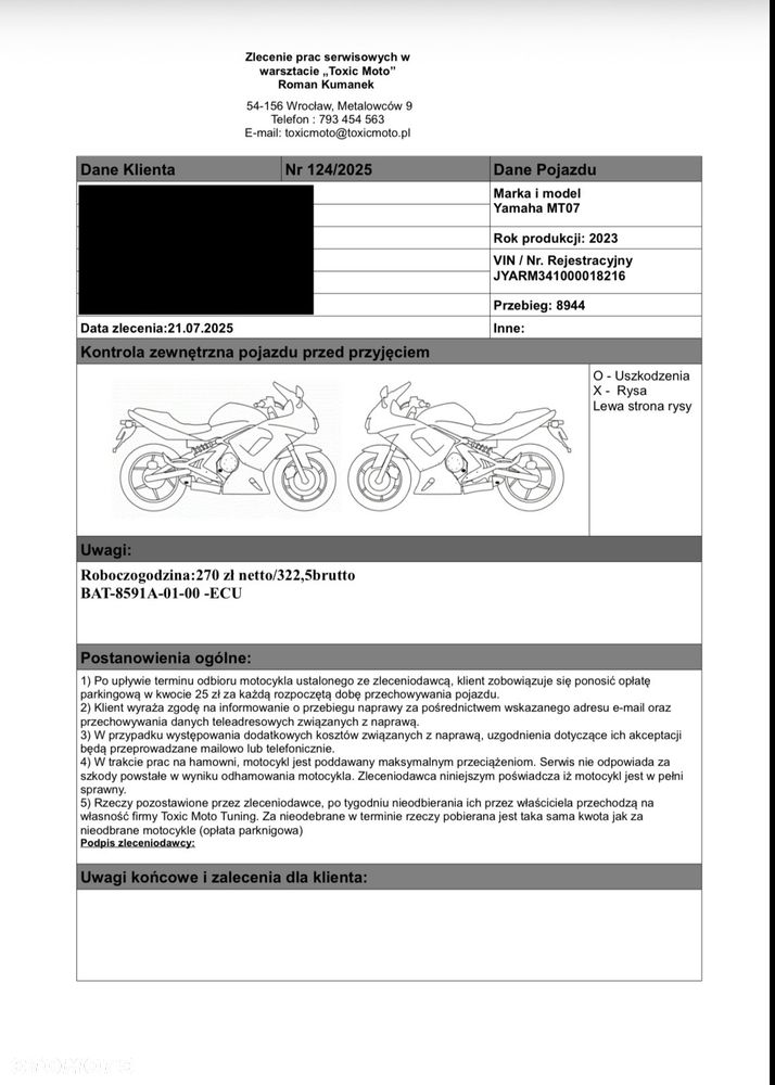 Yamaha MT - 32