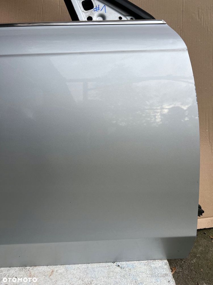 audi a4 b8 drzwi prawy przód prawe przednie lx7w srebrne - 4