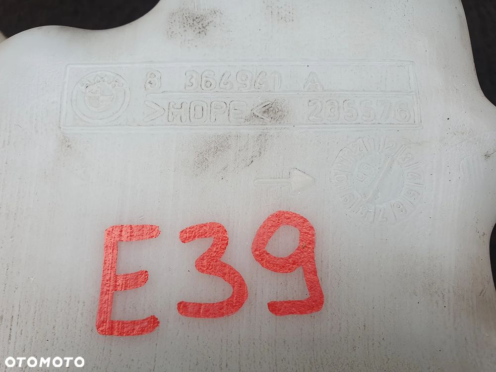 BMW 5 E39 96-03 8364941 ZBIORNICZEK PŁYNU SPRYSKIWACZY POMPKI KOMPLET - 3