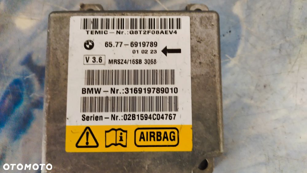 Moduł sensor poduszek Airbag BMW E39 316919789010 - 2