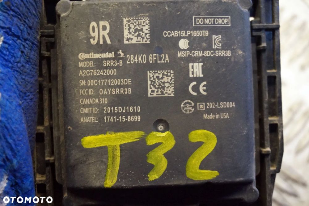 RADAR SENSOR X-TRAIL T32 III LIFT 1.6 DCI 284K06FL2A MARTWEGO POLA PRAWY TYŁ NISSAN 2017-2021 - 3
