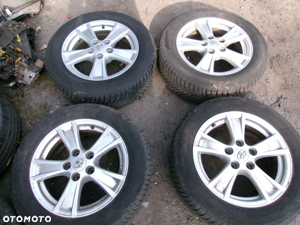 KOŁA FELGI ALU OPONY NOKIAN WIELOSEZONOWE 205/55/16 TOYOTA AVENSIS T27   VERSO  5X114,3 AURIS - 1
