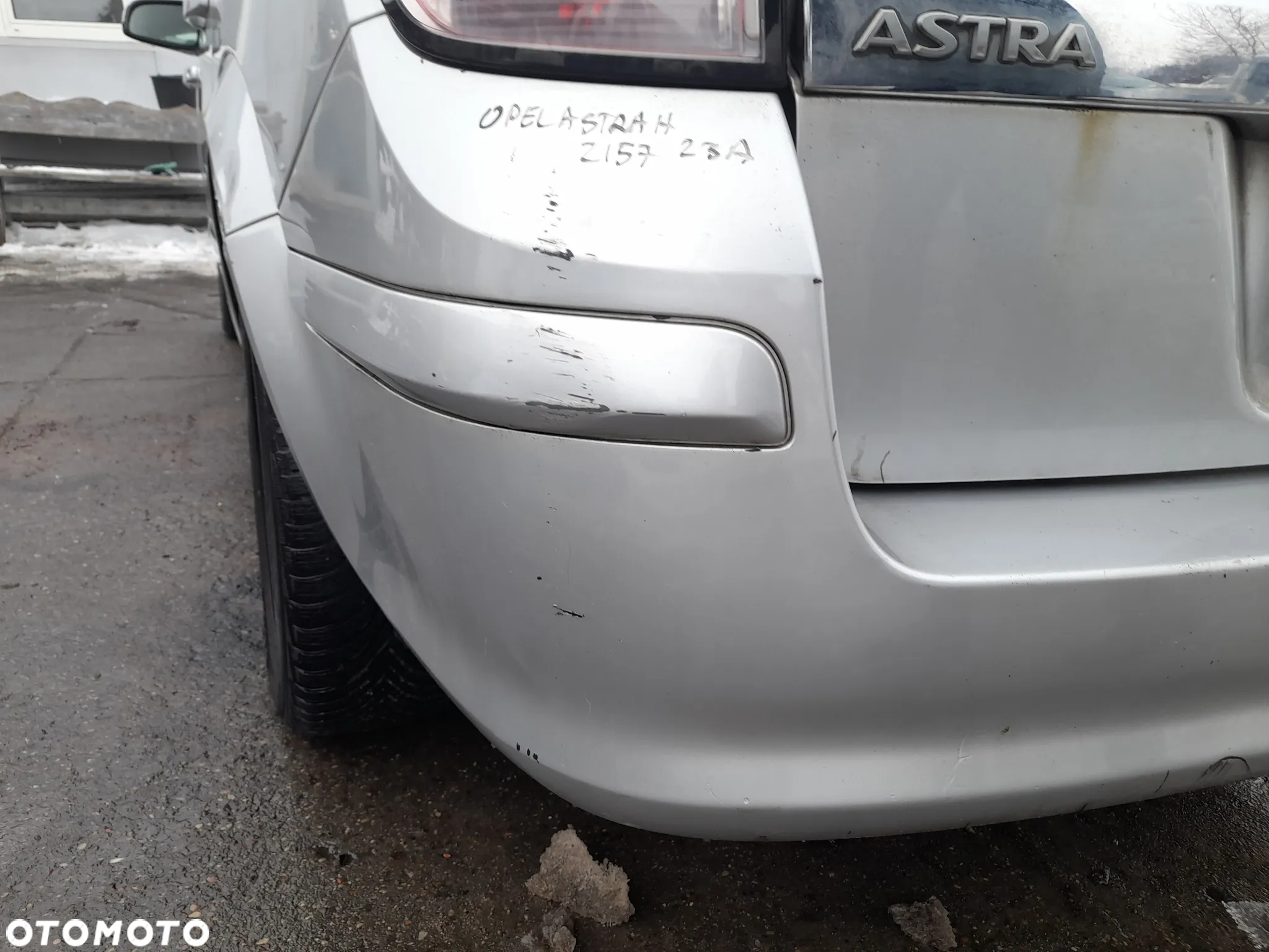OPEL ASTRA H ZDERZAK TYŁ TYLNY TYLNI Z157 - 8