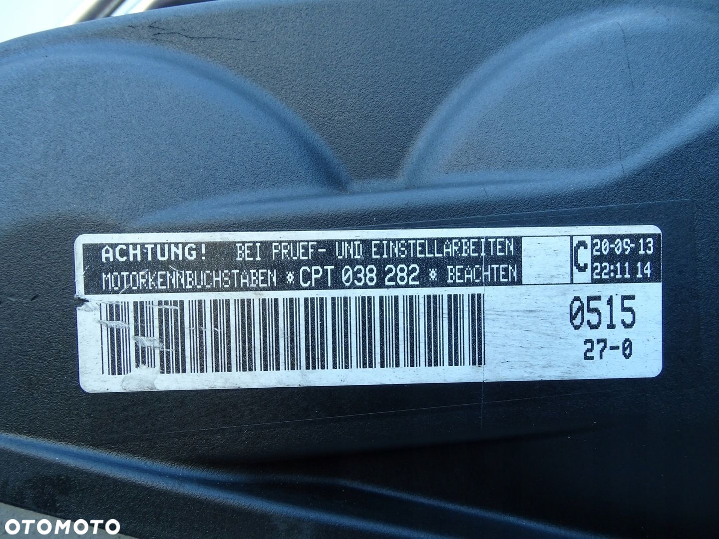 SILNIK SŁUPEK MOTOR CPT CPTA 1.4 16V TSI POLO 6R AUDI A1 A3 8V GOLF VII - 11