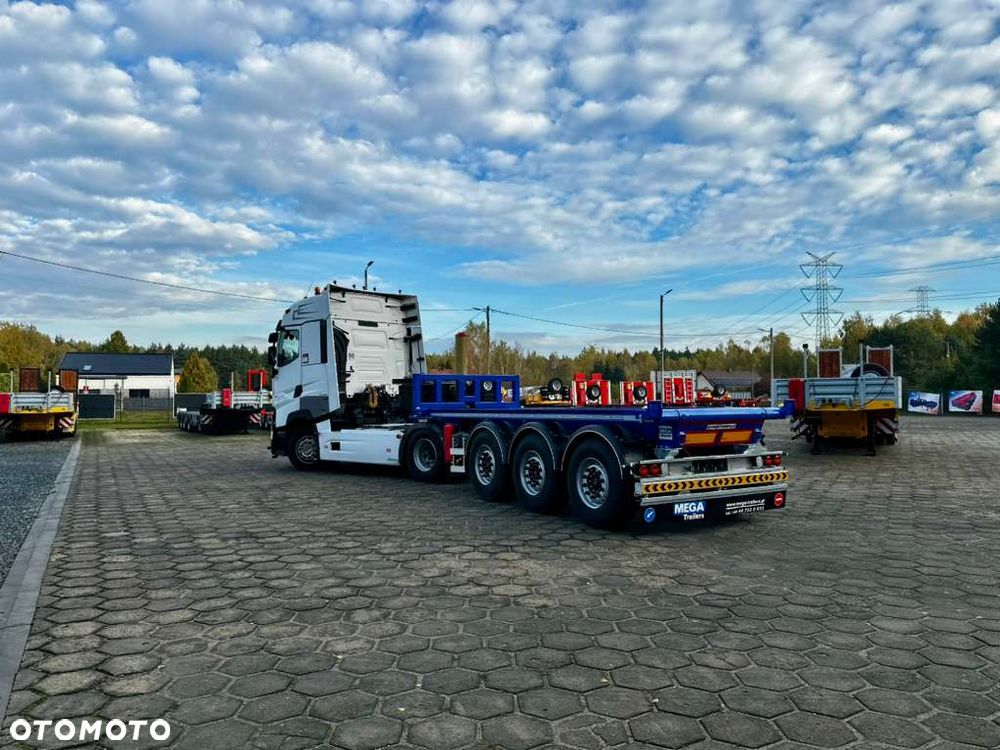 Inny MEGA TRAILERS - naczepa do przewozu kontenerów z wywrotem! z własną hydrauliką wywrotu! - 2