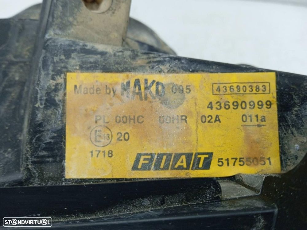 FAROL ESQUERDO FIAT DOBLO CARGO 2006 - 1