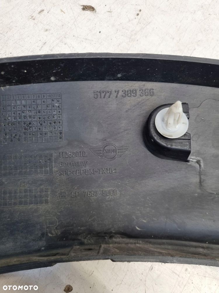 mini countryman f60 listwa na błotnik przód przednia prawa - 8