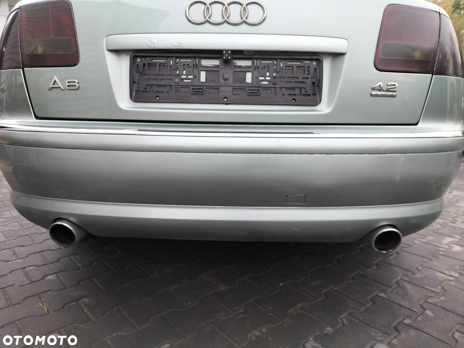KOMPLETNY TYŁ KLAPA BAGAŻNIKA ZDERZAK TYŁ LAMPY AUDI A8 D3 LX6Z - 7