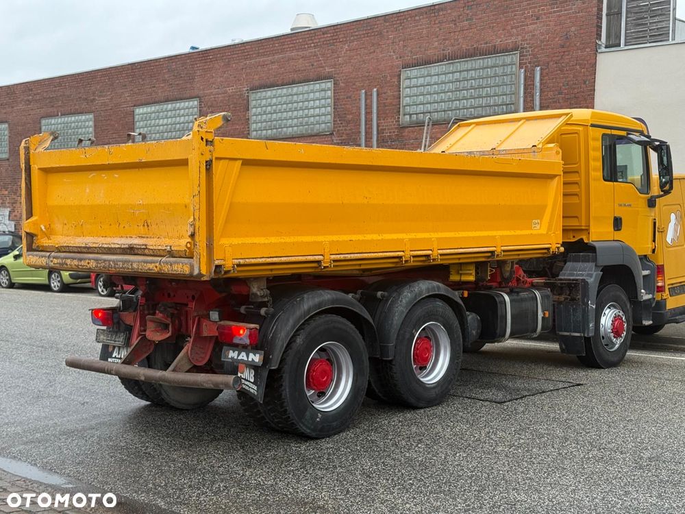 MAN TGS 26.400 / 6X6 HYDRODRIVE / MANUAL / MEILLER KIPPER 3-STRONNY / BORDMATIC Z NIEMIEC - 7