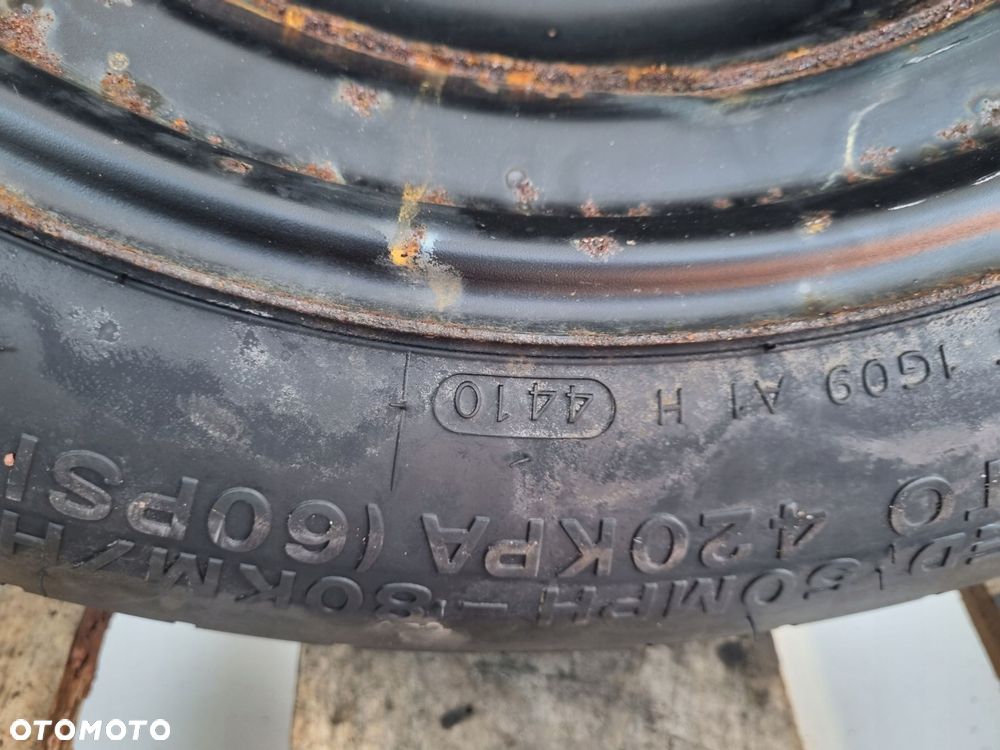 KOŁO DOJAZDOWE Ford C-Max Focus Mk3 III _ dojazdówka 125/90 R16 5x108 AM51 - 6