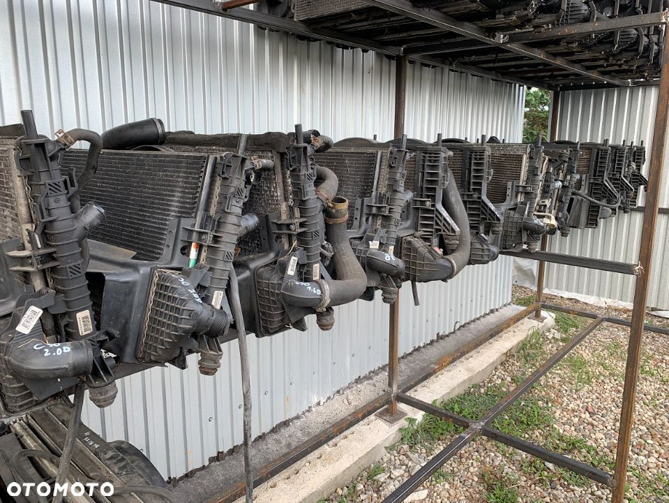 komplet chlodnic wentylator volvo s40 v50 c30 c70 1.6 1.8 2.0 2.4 2.5 - 1