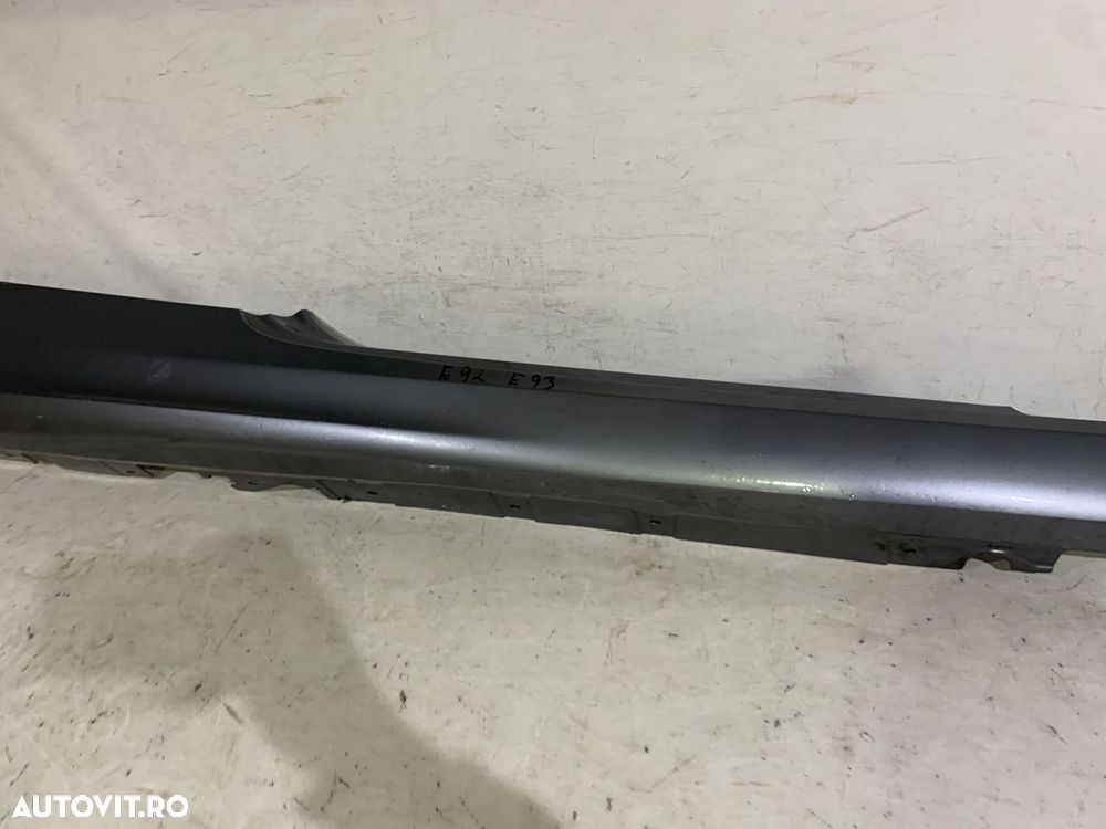 Prag dreapta BMW Seria 3 Coupe, Cabrio E92, E93, 2010, 2011, 2012, 2013, cod origine OE 51777227986. - 11