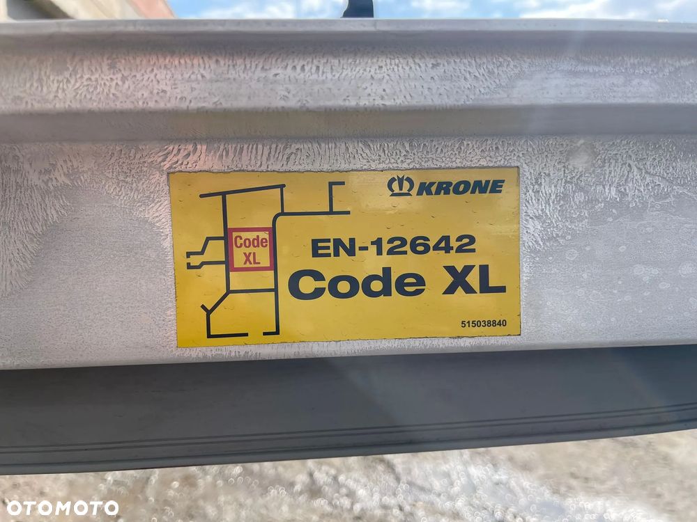 Dach KRONE – AUTOCAR wózek + poprzeczki + plandeka - naczepy - 20