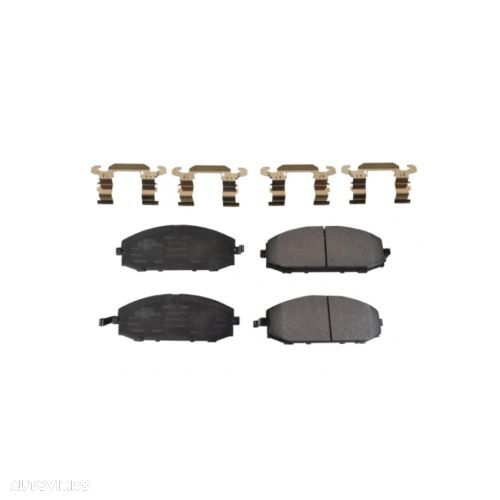 Set Placute frana punte fata SRLine Polonia, Nissan Patrol Gr 2 Estate (Y61), 06.1997-2009 - 1