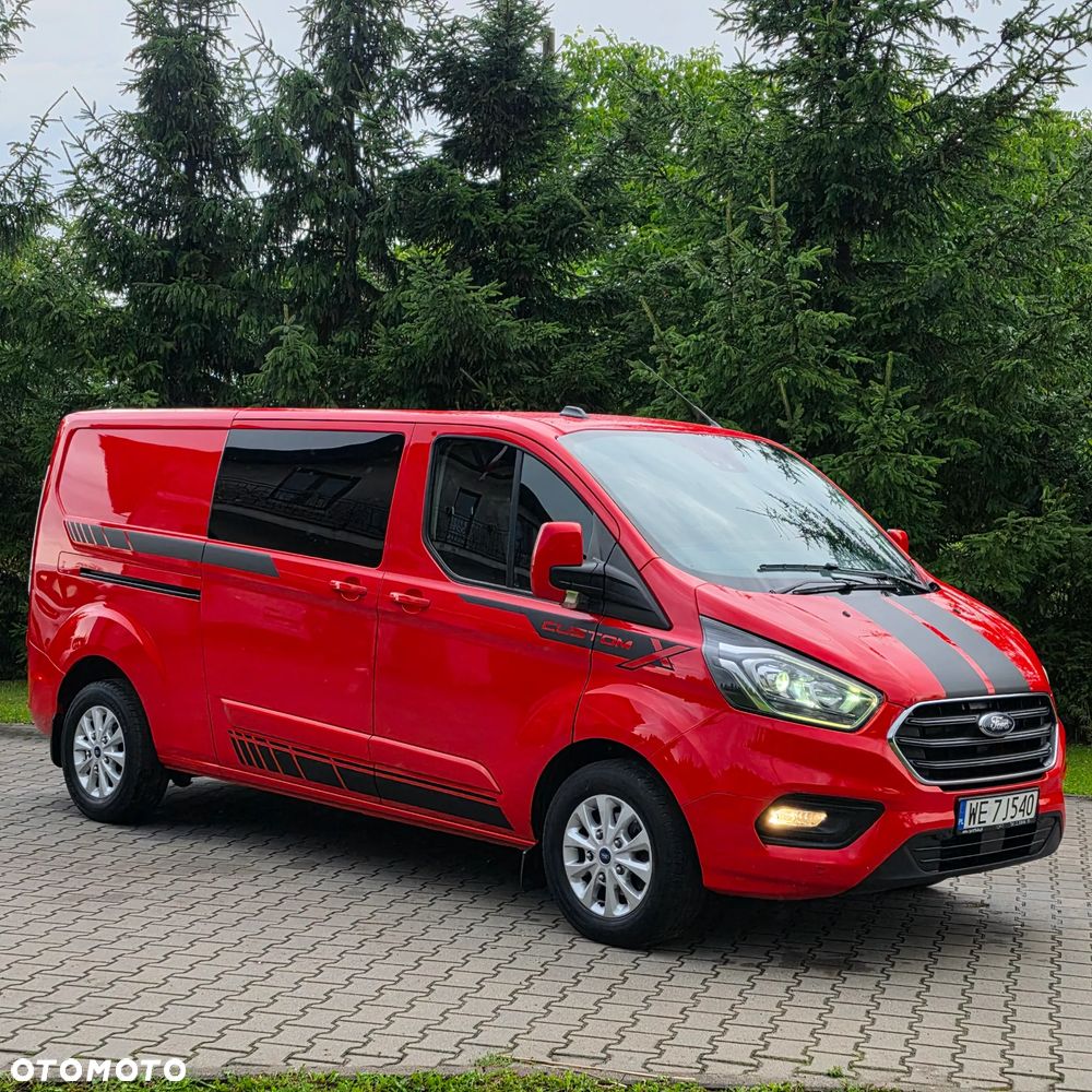 Ford TRANSIT CUSTOM BRYGADÓWKA LONG 6 OSÓB AUTOMAT 2.0 TDCI 170KM LIMITED - 21