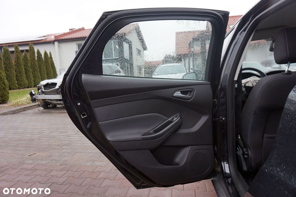 DRZWI TYLNE LEWE FOCUS III MK3 5D HB FB  CZARNY FORD 2010-2014 - 8