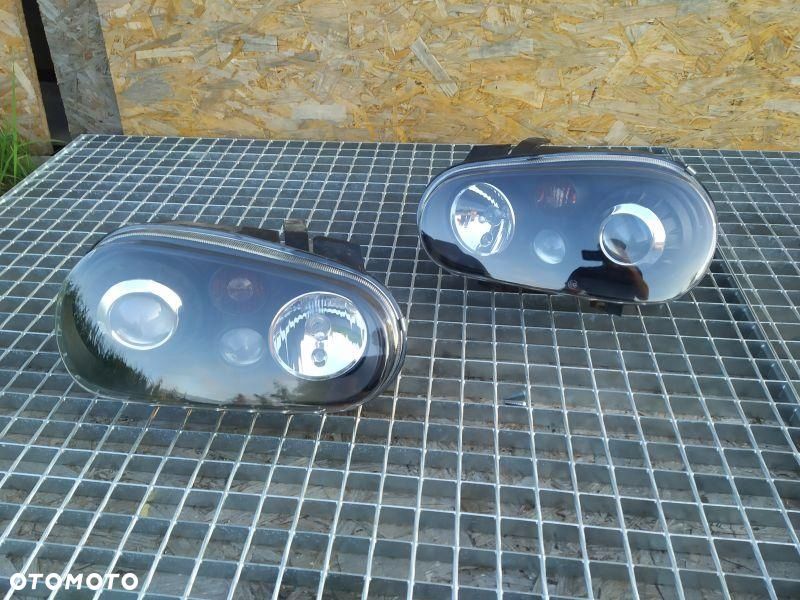 REFLEKTOR 2 SZT KPL EUROPA DEPO LEWA PRAWA VW GOLF IV MK4 SOCZEWKA PRZÓD - 4