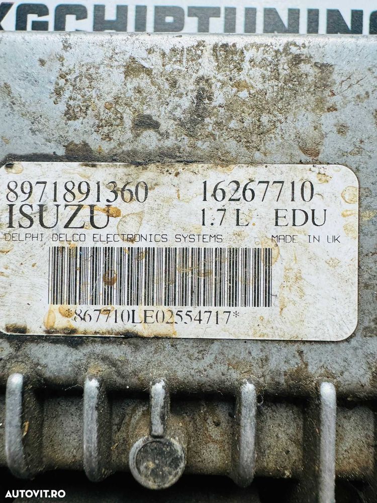 Calculator pompa injectie, cod 8971891360, Opel Meriva A, 1.7 - 2