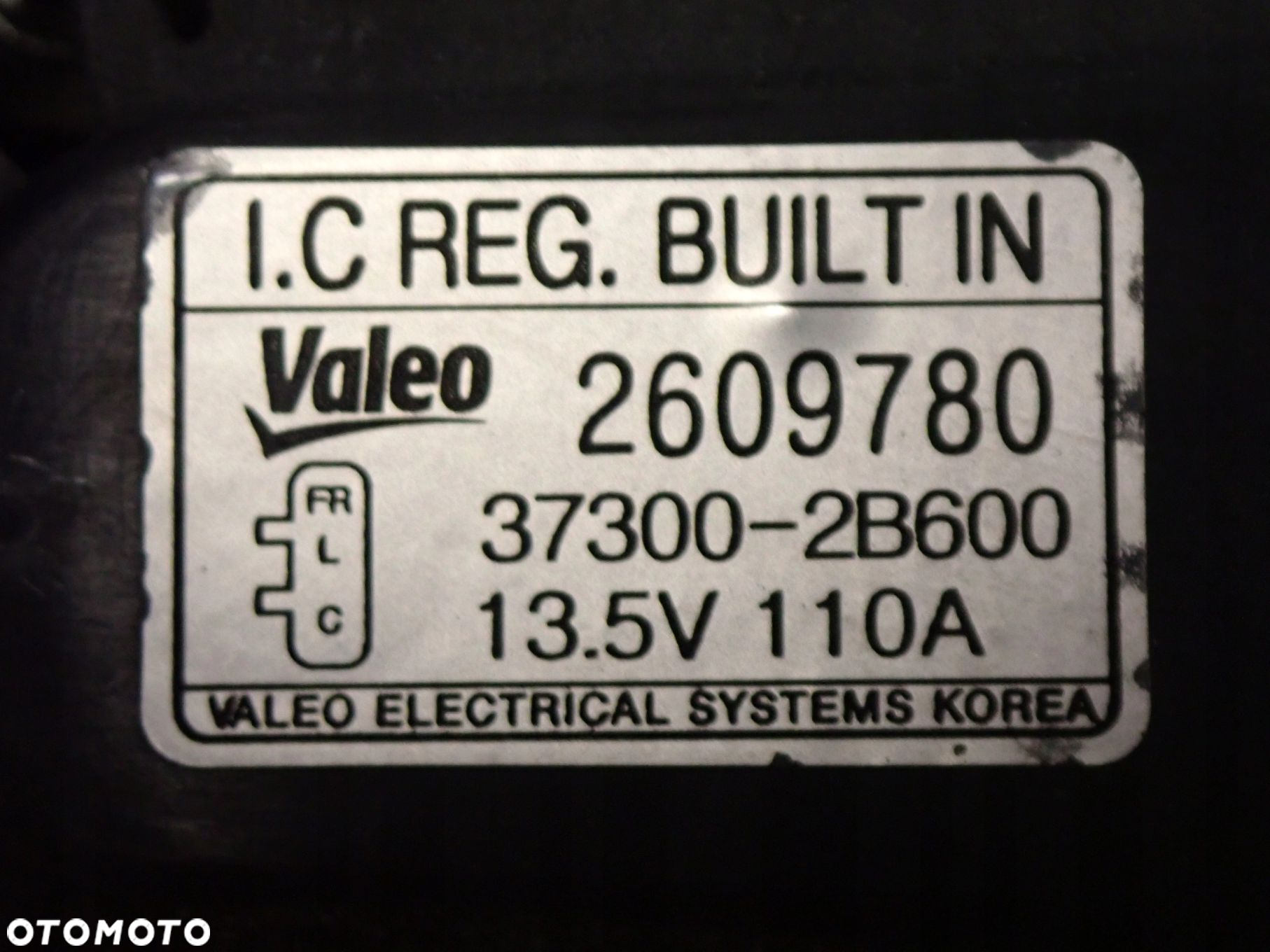 KIA VENGA 09- ALTERNATOR 1.4 BENZYNA - 4