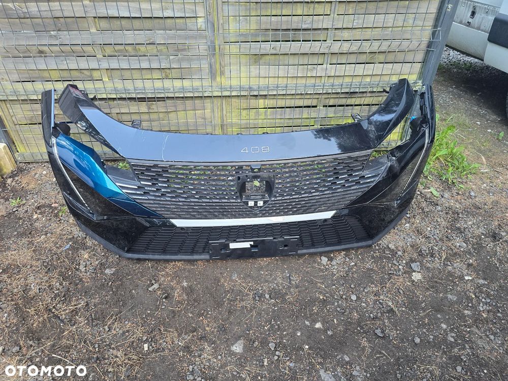 Peugeot 408 zderzak przód grill - 1