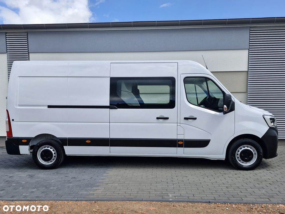 Opel Movano, L3H2, BRYGADÓWKA, 7 miejsc, DOKA, hak, nawigacja, tempomat, klima - 7